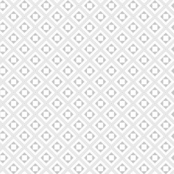 POLYCOTTON 76x68 ROMBY BIAŁE